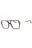 045 - Shiny light brown/Clear/Blue-light block lens