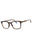 052 - dark havana/clear/blue-light block lens
