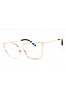 028 - shiny rose gold/Clear/Blue-light block lens