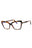 052 - dark havana/clear/blue-light block lens