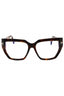 052 - dark havana/clear/blue-light block lens
