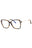 052 - dark havana/clear/blue-light block lens