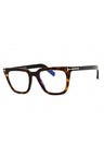 052 - dark havana/clear/blue-light block lens
