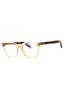 045 - shiny light brown/clear/blue-light block lens