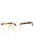 045 - shiny light brown/clear/blue-light block lens