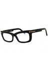 001 - shiny black/clear/blue-light block lens