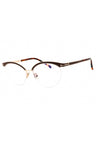 046 - matte light brown / clear/blue-light block lens