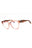 072 - shiny pink/clear/blue-light block lens