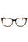 052 - dark havana/clear/blue-light block lens