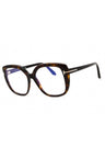 052 - dark havana/clear/blue-light block lens