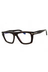 052 - dark havana/clear/blue-light block lens