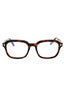 053 - blonde havana/clear/blue-light block lens