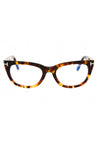 055 - coloured havana/clear/blue-light block lens