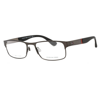 Tommy Hilfiger Th 1523 Eyeglasses Semi Matte Dark Ruthenium / Clear Lens-AmbrogioShoes