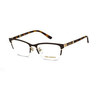 Tory Burch 0TY1069 Eyeglasses Brown Gold/Clear demo lens-AmbrogioShoes