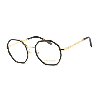 Tory Burch 0TY1075 Eyeglasses Dark Tortoise Pale Gold/Clear demo lens-AmbrogioShoes