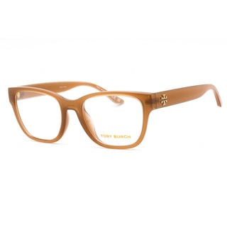 Tory Burch 0TY4010U Eyeglasses Milky Camel Brown/Clear demo lens-AmbrogioShoes