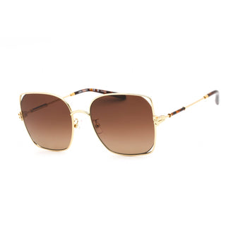 Tory Burch 0TY6097 Sunglasses Gold/Brown Gradient Polarized Women's-AmbrogioShoes