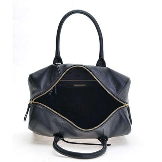 Tory Burch Handbag Large Black Boston bag (TB307)-AmbrogioShoes