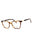 0743 - SHINY BROWN HAVANA/YELLOW/clear demo lens