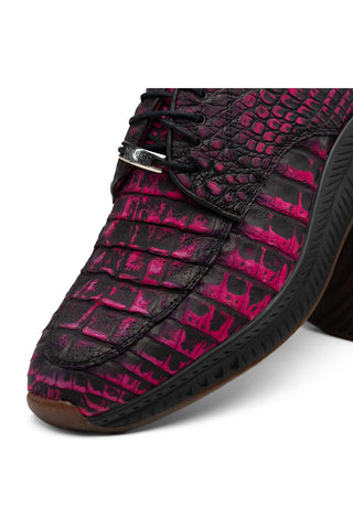 Tuscani Crocodile Derby - Rustic Pink-Dellamoda