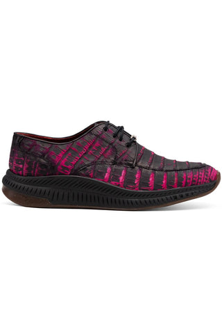 Tuscani Crocodile Derby - Rustic Pink-Dellamoda
