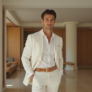 Tuzzi Uomo Crocodile Belt-AmbrogioShoes