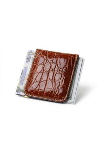 Tuzzi Uomo Crocodile Magnetic Money Clip