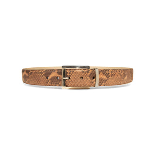 Tuzzi Uomo Men's Italian Genuine Python Men's Luxury Belt (TZ1004)-AmbrogioShoes