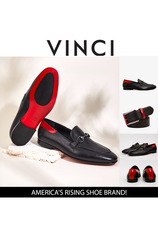 Vinci Maratea Leather Horse-Bit Loafer