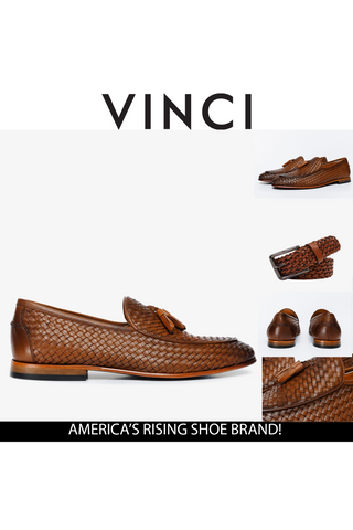 Vinci Mclean Leather Loafer - Tan