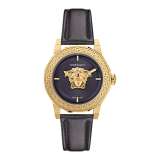 Versace Medusa Deco Leather Watch