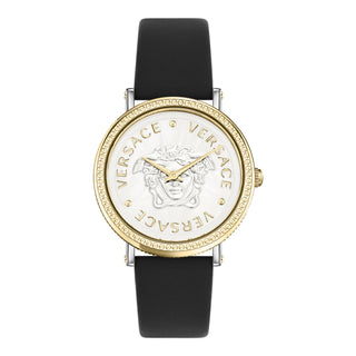 Versace V-Dollar Leather Watch