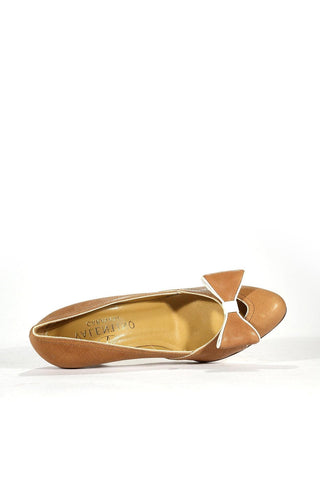 Valentino Brown Leather High-Heel Sandals (VALW04)