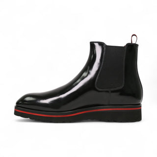 Valentino Dayton Polished Calf-Skin Leather Chelsea Boots (VAL1011)-AmbrogioShoes