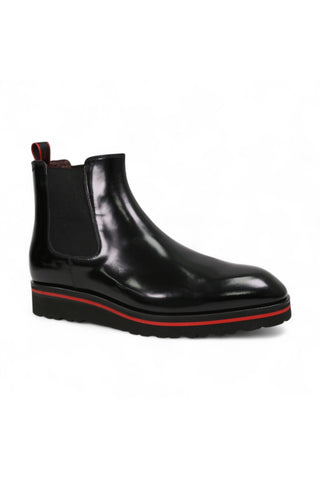 Valentino Dayton Polished Leather Chelsea Boots (VAL1011)