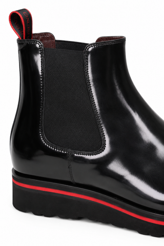 Valentino Dayton Polished Leather Chelsea Boots (VAL1011)