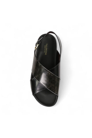 Valentino Sand V2 Polished Leather Sandals (VAL1007)