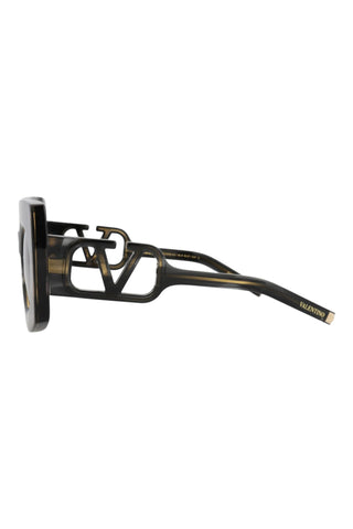Valentino VLS BLACK SWIRL/YELLOW GOLD Sunglasses