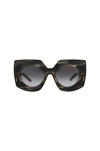 Valentino VLS BLACK SWIRL/YELLOW GOLD Sunglasses