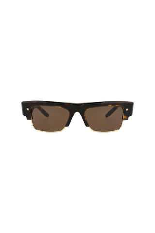 Valentino VLS BROWN TORTOISE/LIGHT GOLD Sunglasses