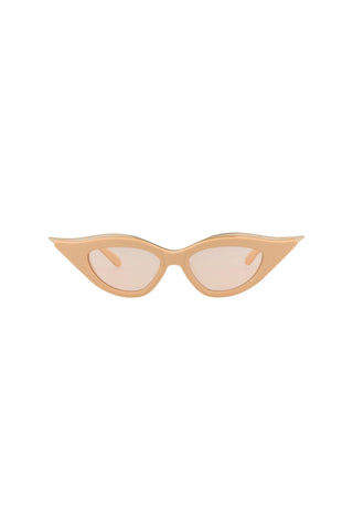 Valentino VLS Beige/White Gold Sunglasses