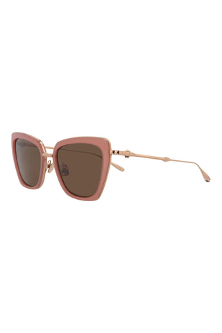 Valentino VLS CLOUDY POWDER PINK/ROSE GOLD Sunglasses