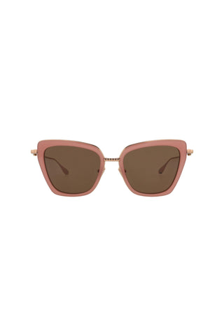 Valentino VLS CLOUDY POWDER PINK/ROSE GOLD Sunglasses