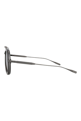 Valentino VLS CRYSTAL BLACK/BRUSHED BLACK Sunglasses