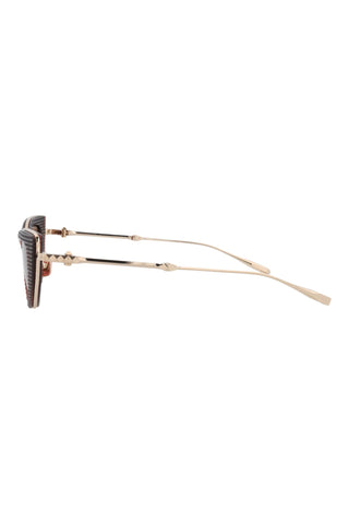 Valentino VLS CRYSTAL BORDEAUX/WHITE GOLD Sunglasses