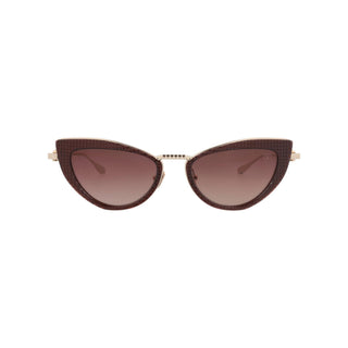 Valentino VLS CRYSTAL BORDEAUX/WHITE GOLD Sunglasses