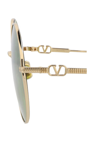Valentino VLS LIGHT GOLD/LIGHT HAVANA Sunglasses