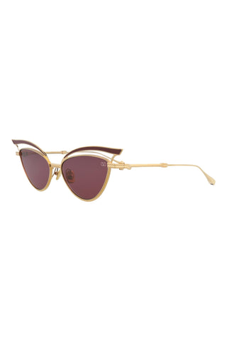 Valentino VLS Light Gold/Bordeaux Sunglasses