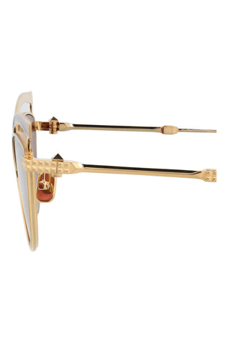 Valentino VLS Light Gold/Bordeaux Sunglasses